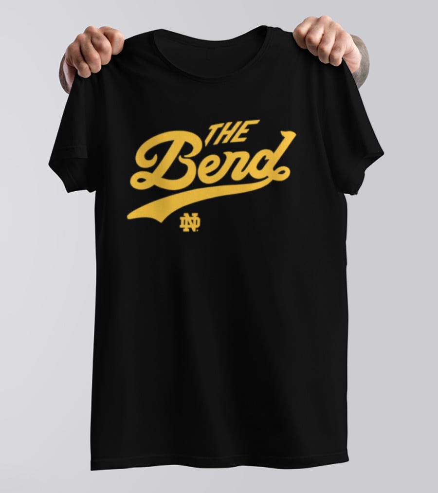 Notre Dame Fighting Irish The Bend Vintage Style Fan T-Shirt