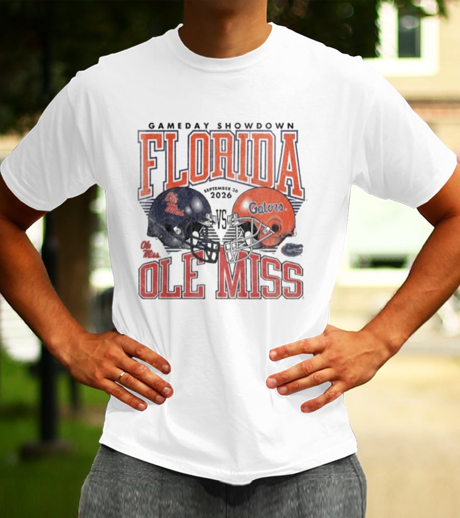 Florida Gameday Showdown Ole Miss September 26 2026 T-Shirt