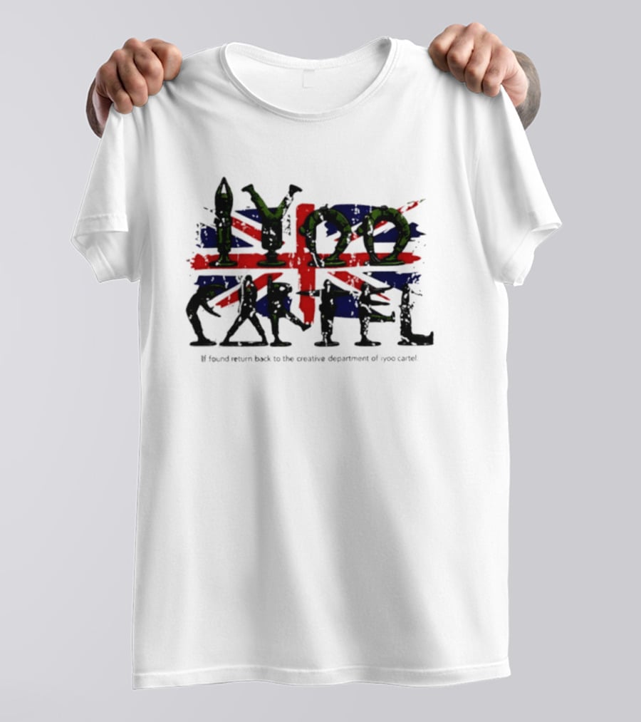 Iyoo Cartel Toy Soldiers Union Jack Flag T-Shirt