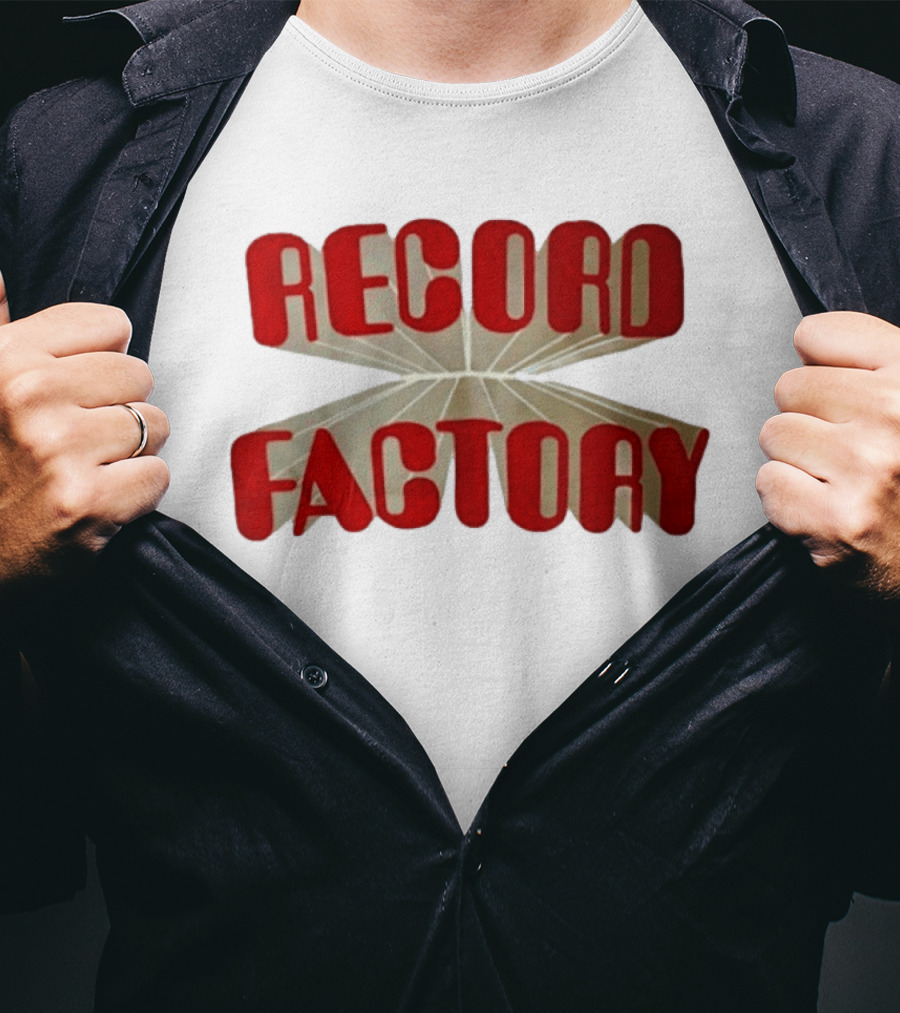 Record Factory Sunnyvale Music Retro Nostalgia T-Shirt