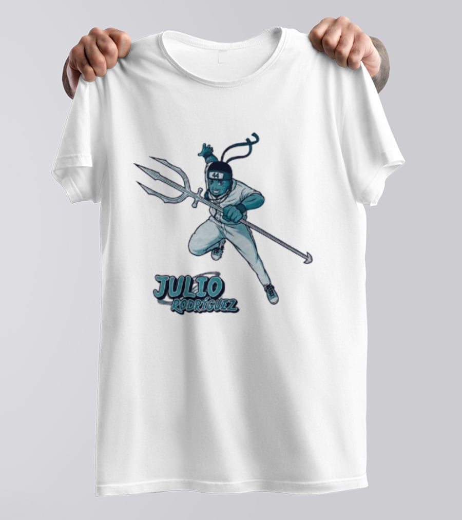 Seattle Mariners Julio Rodríguez Anime Ninja T-Shirt