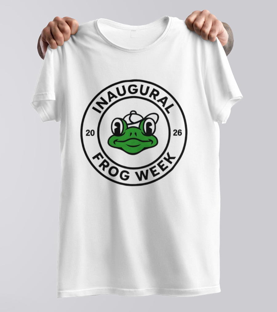 Inaugural Frog Week Skipper 2026 Frog With Goggles T-Shirt