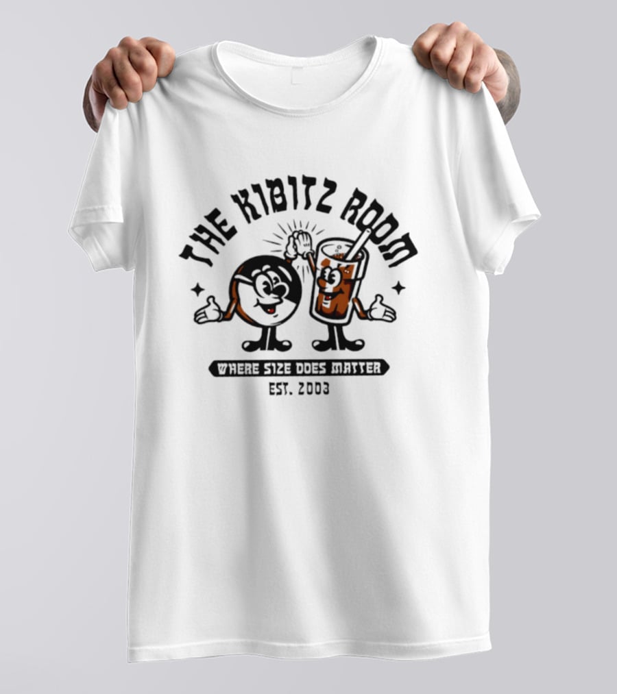 The Kibitz Room Where Size Does Matter Est 2003 T-Shirt