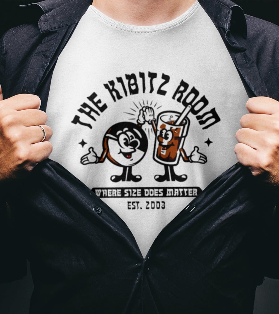 The Kibitz Room Where Size Does Matter Est 2003 T-Shirt