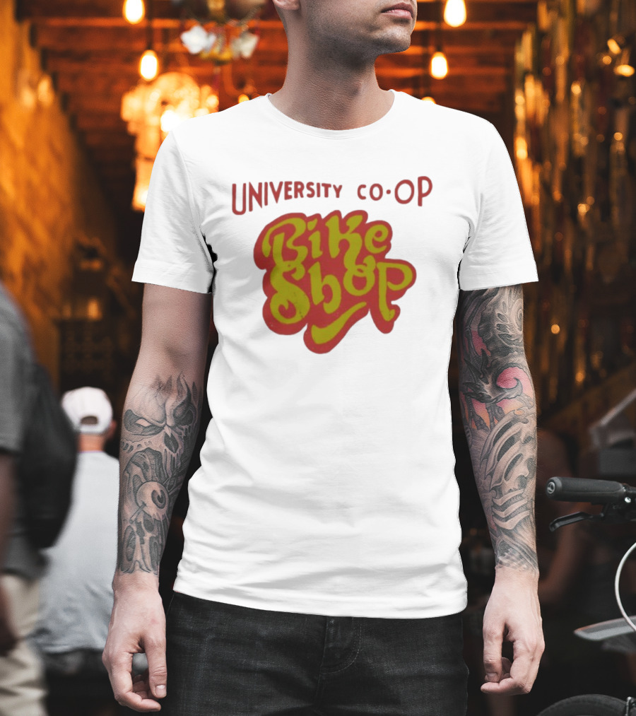 University Co Op Bike Shop Austin Cycling T-Shirt