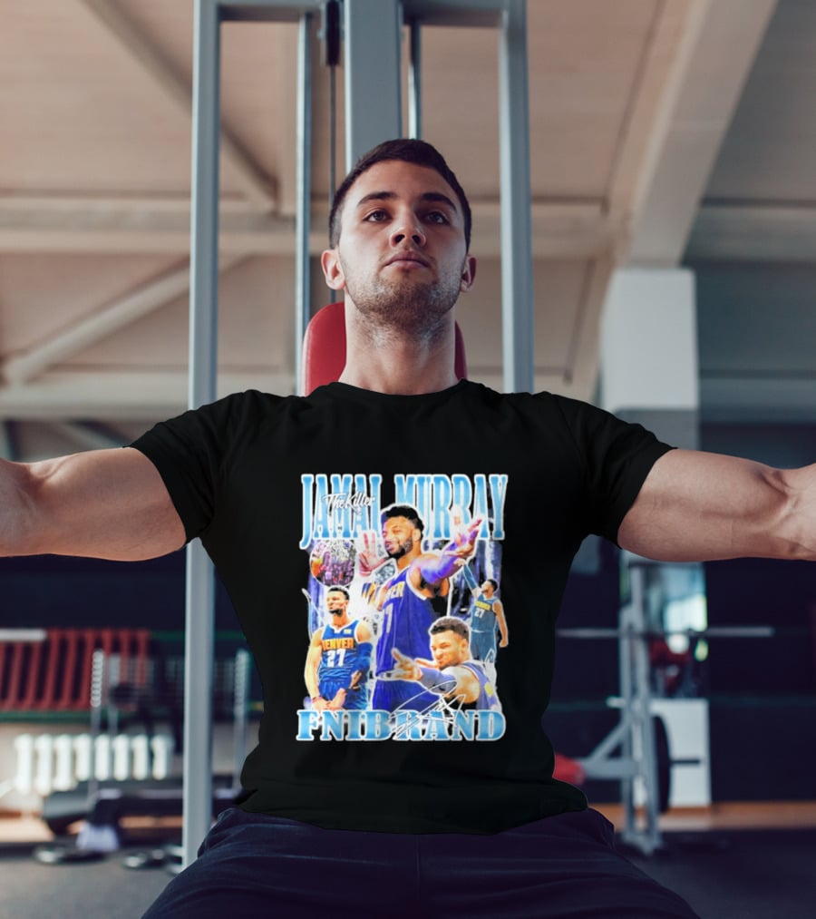 Jamal Murray The Killer Denver Nuggets FNIBRAND Basketball T-Shirt