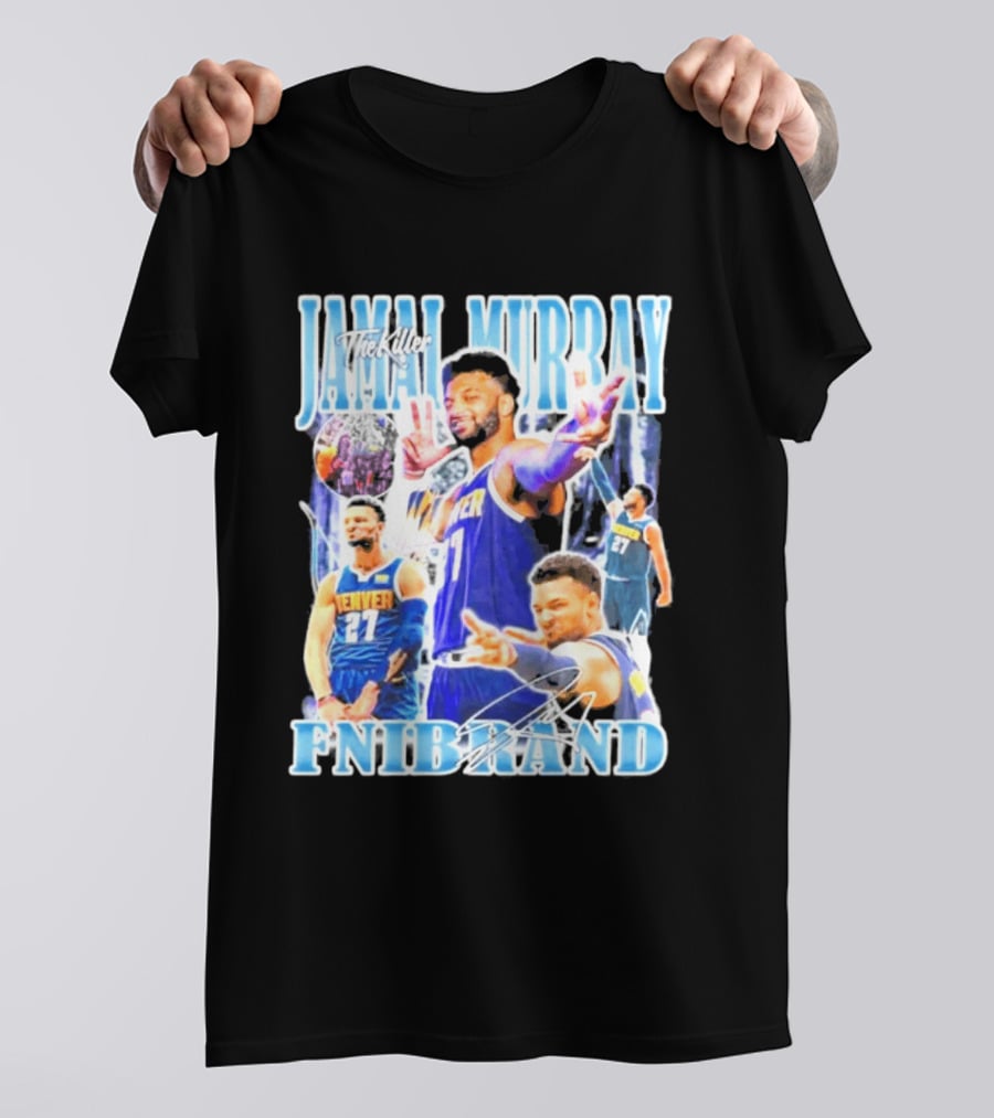 Jamal Murray The Killer Denver Nuggets FNIBRAND Basketball T-Shirt