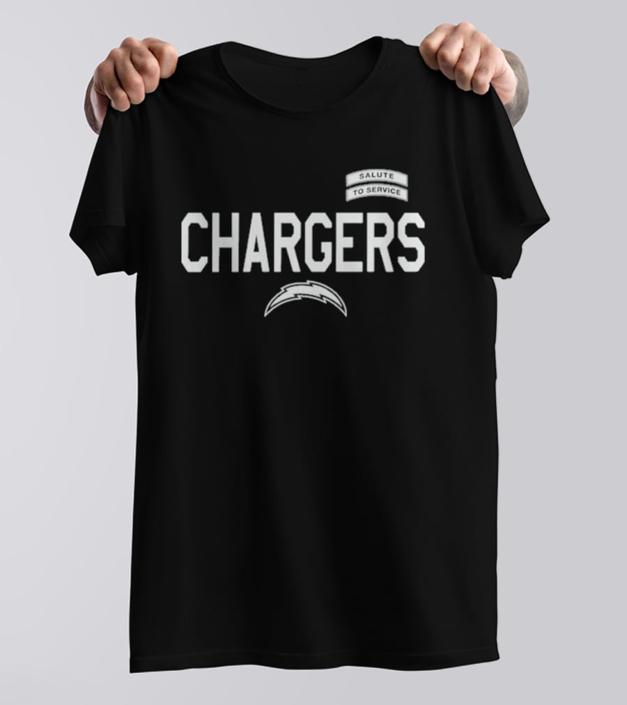 Los Angeles Chargers Salute To Service 2026 T-Shirt