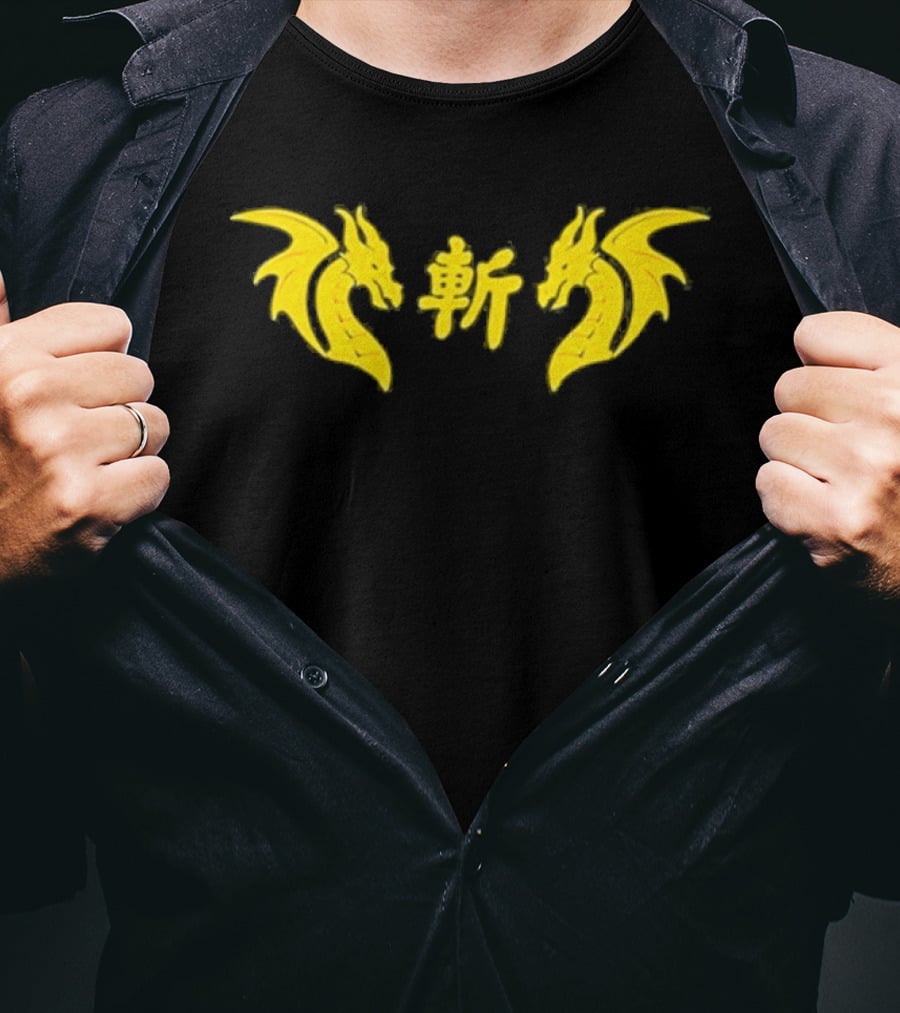 Ninja Sex Party Brian Yellow Dragon T-Shirt