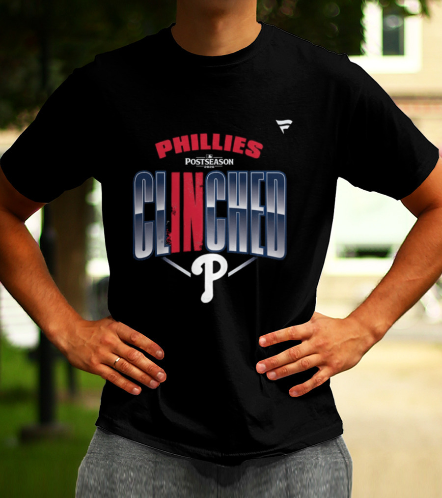 Philadelphia Phillies 2026 Postseason Clinched Locker Room T-Shirt