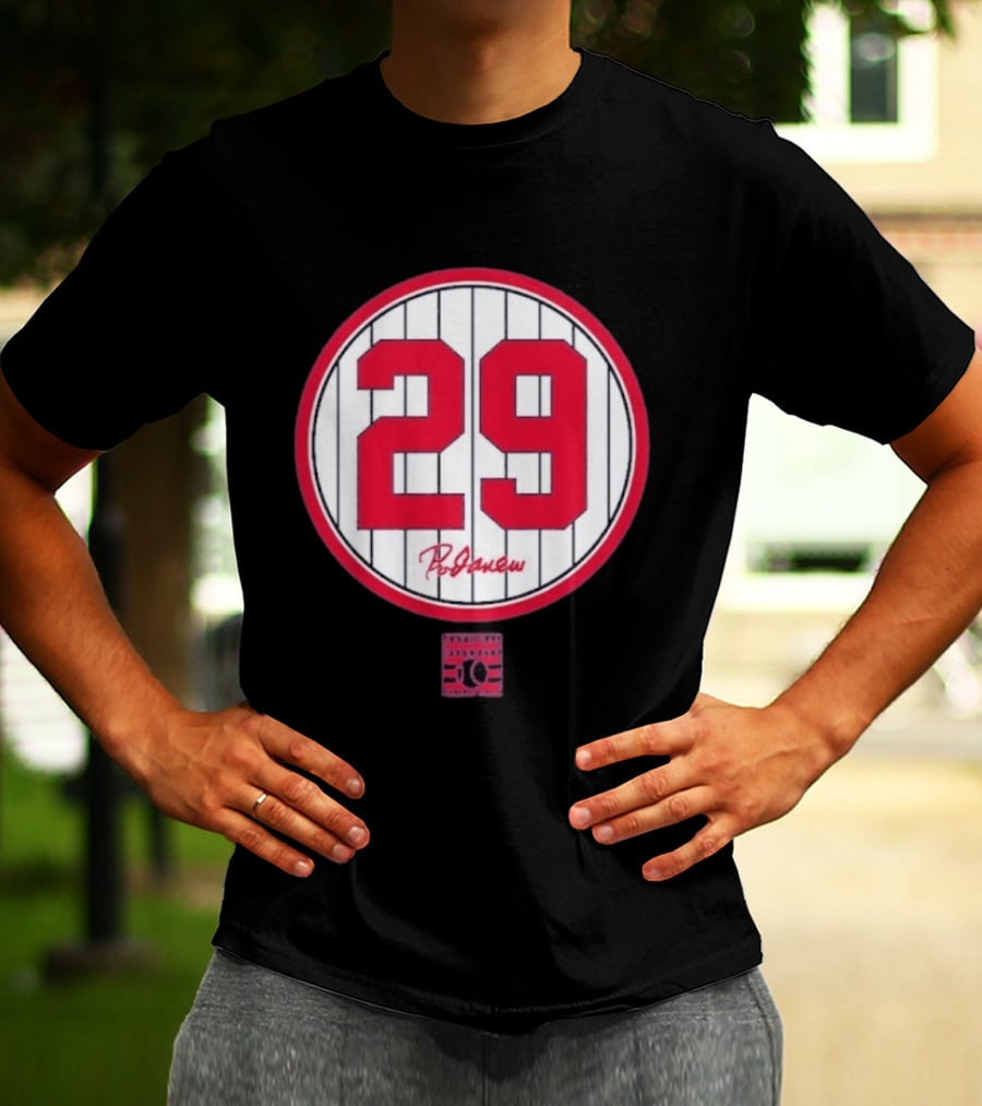 Rod Carew 29 Baseball Hall Of Fame Signature Number T-Shirt
