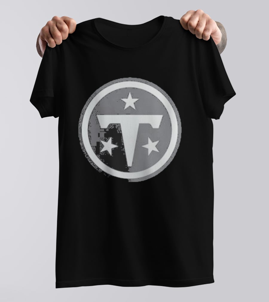 Tennessee Titans 2026 Salute To Service Logo With Stars T-Shirt