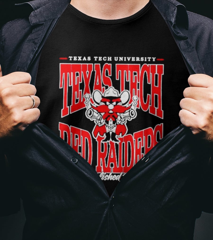 Texas Tech University Red Raiders Guns Up Texas Tech Red Raiders Established 1923 T-Shirt