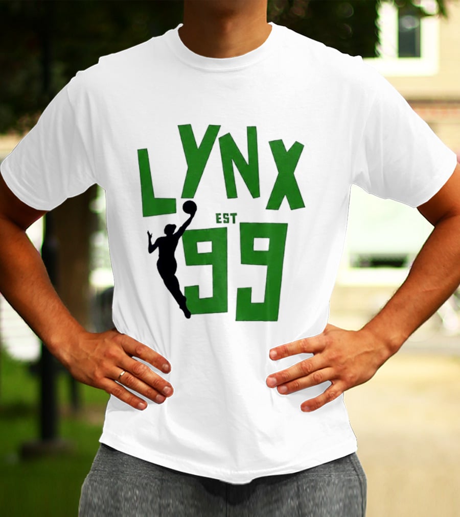 Lynx EST 99 Green Basketball T-Shirt