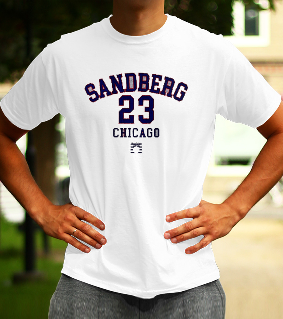 Sandberg 23 Chicago Baseball Legend T-Shirt