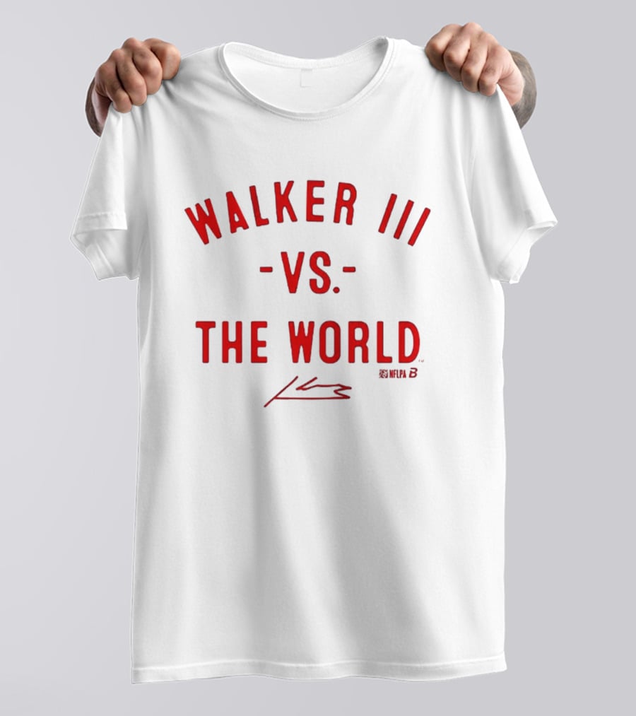 Walker III Vs The World Football Signature T-Shirt