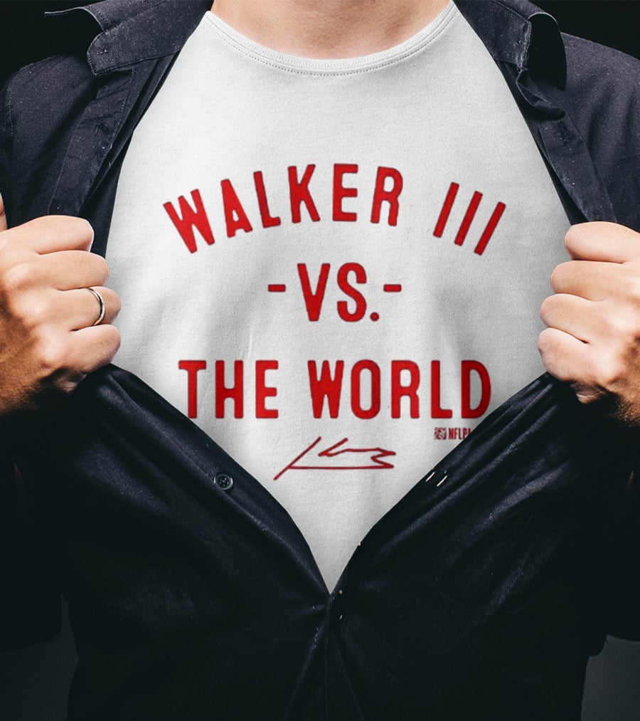 Walker III Vs The World Football Signature T-Shirt