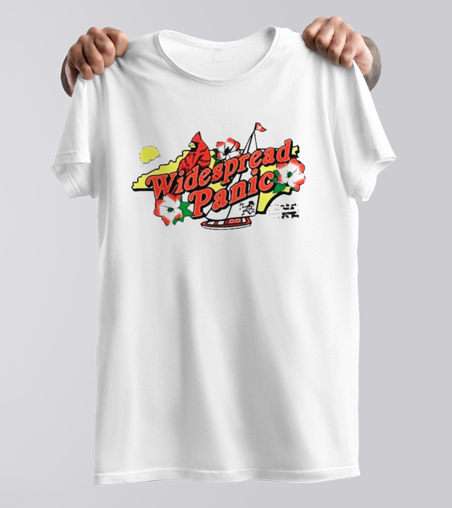 Widespread Panic North Carolina 2026 Live Oak Bank Pavilion Event September 18 19 Wilmington 2026 T-Shirt