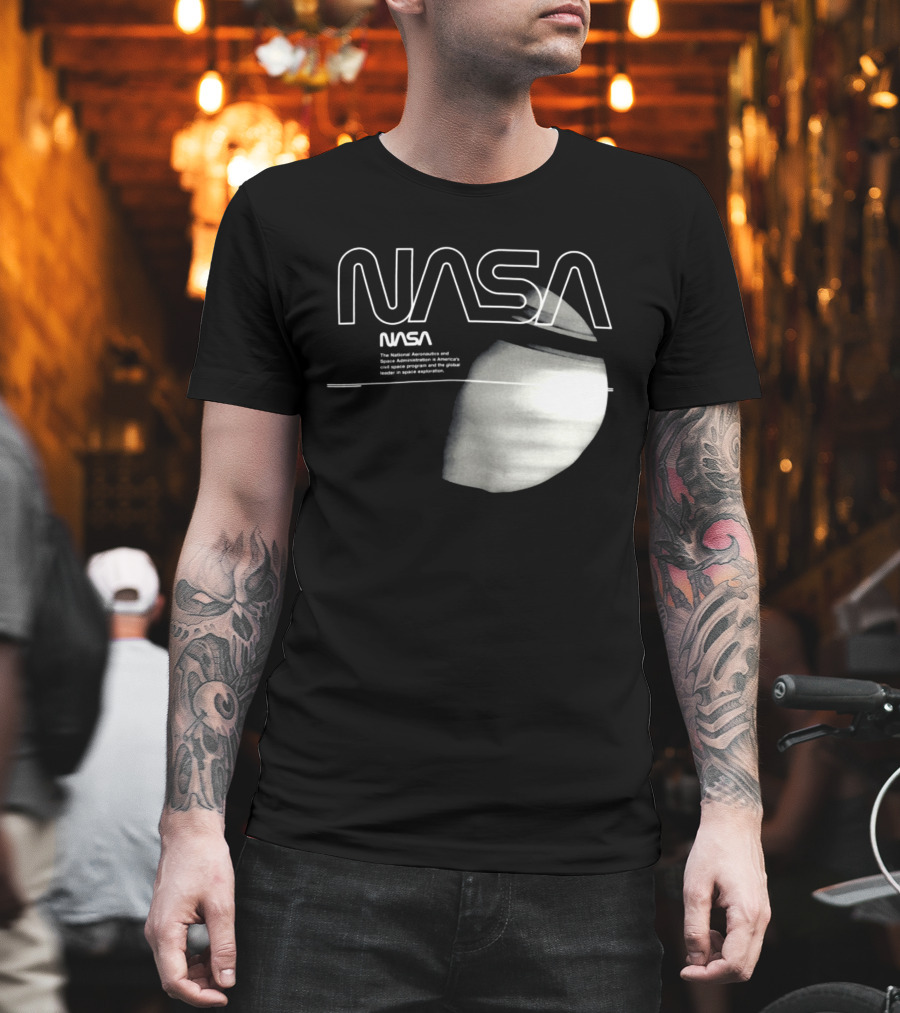 Alpha Industries NASA Galaxy Essential Crew Space Exploration T-Shirt