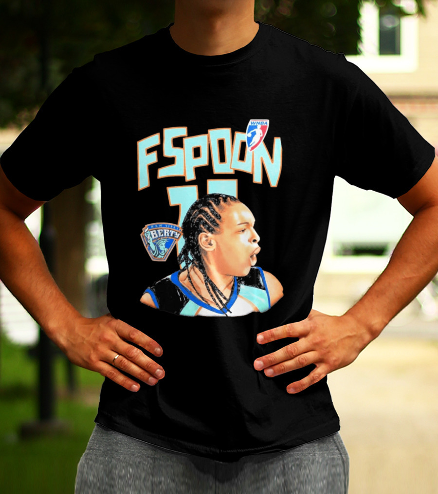 WNBA New York Liberty F Spoon 11 Iconic Player T-Shirt