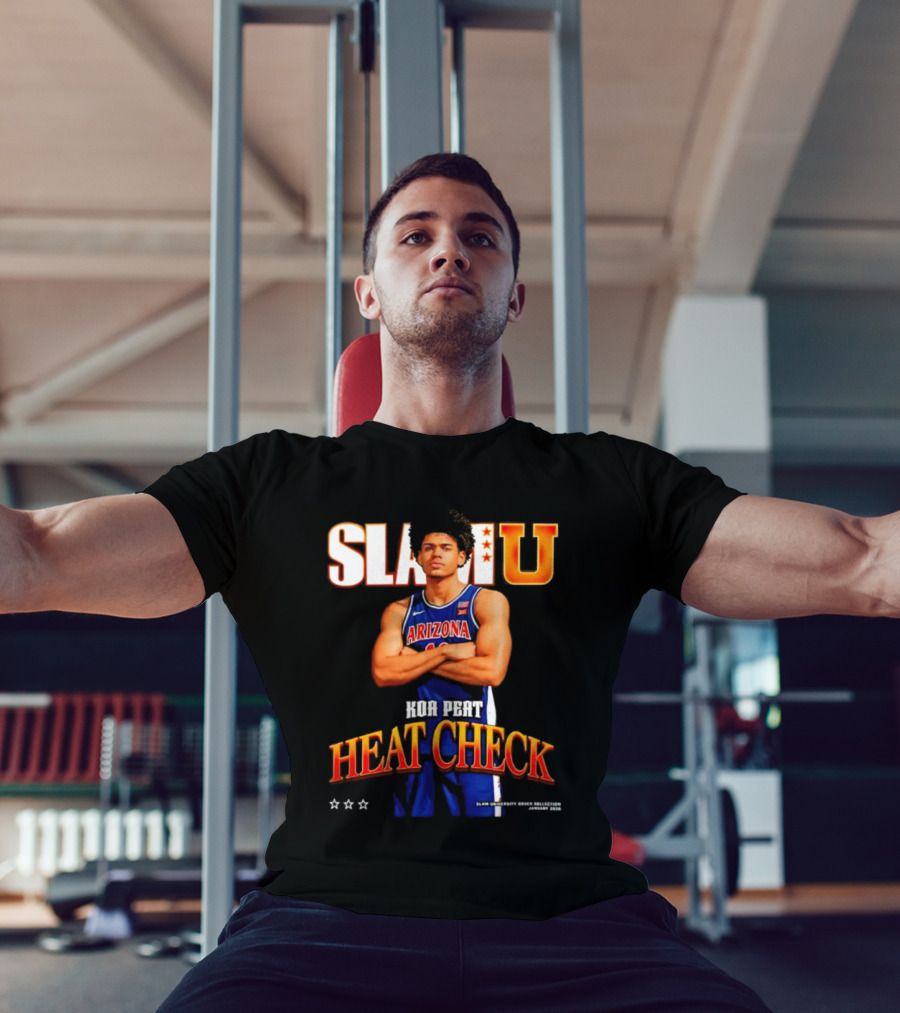 SlamU Arizona Heart Check Koa Peat T-Shirt