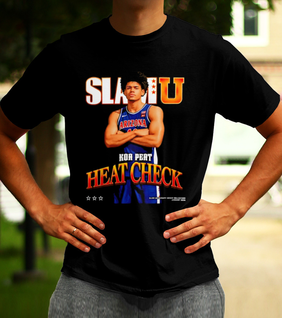 SlamU Arizona Heart Check Koa Peat T-Shirt