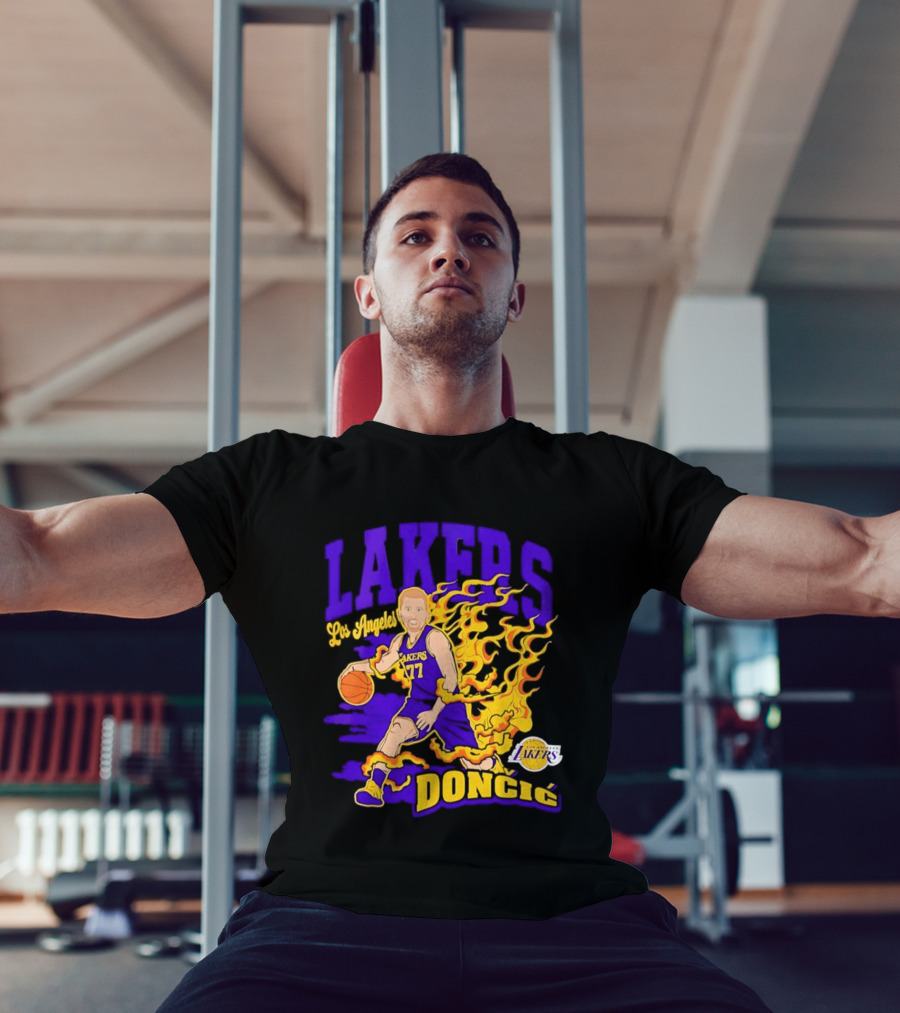 Los Angeles Lakers Luka Dončić Los Angeles Lakers Dončić T-Shirt