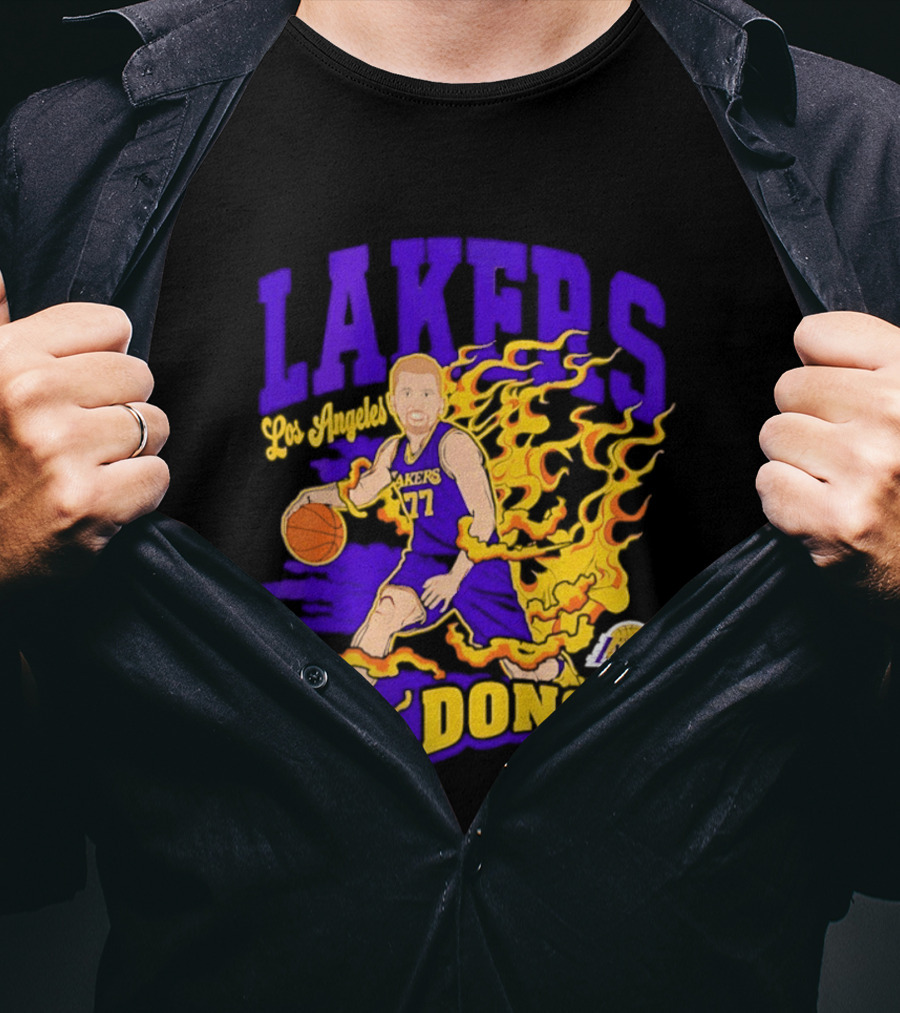 Los Angeles Lakers Luka Dončić Los Angeles Lakers Dončić T-Shirt