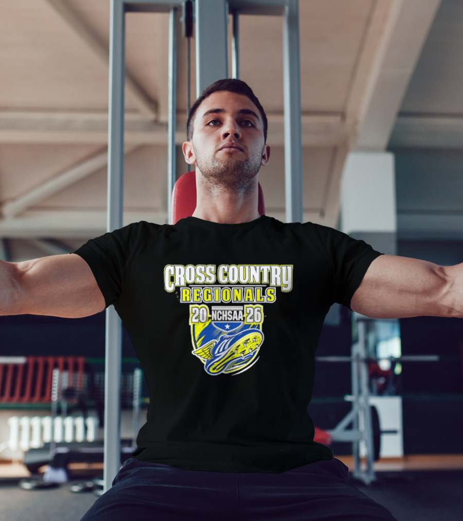 Cross Country Regionals 2026 North Carolina Running Event Crest T-Shirt