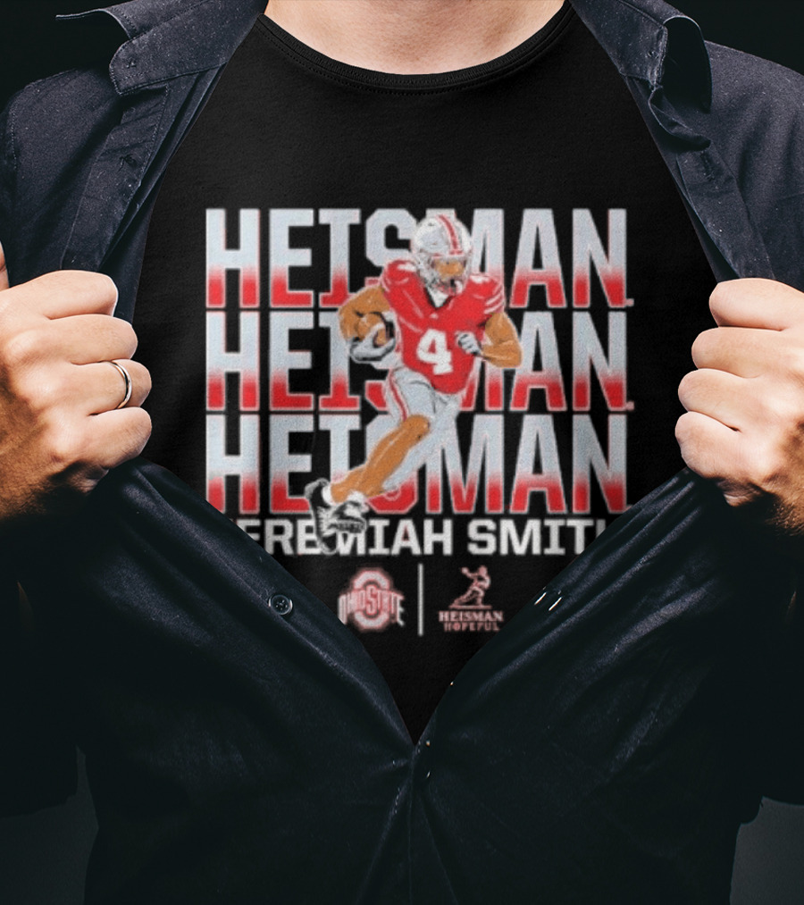 Ohio State Buckeyes Football Jeremiah Smith Heisman Hopes T-Shirt