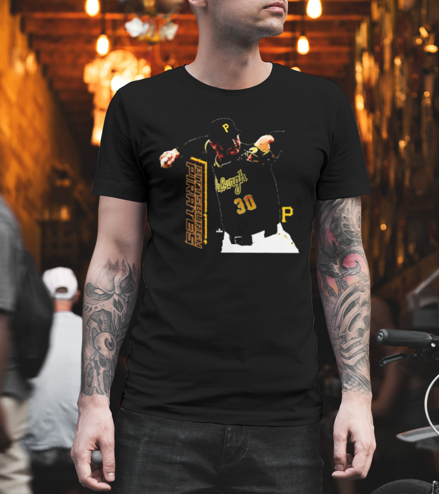 Paul Skenes Pittsburgh Pirates 30 MLB Pitcher Swing T-Shirt