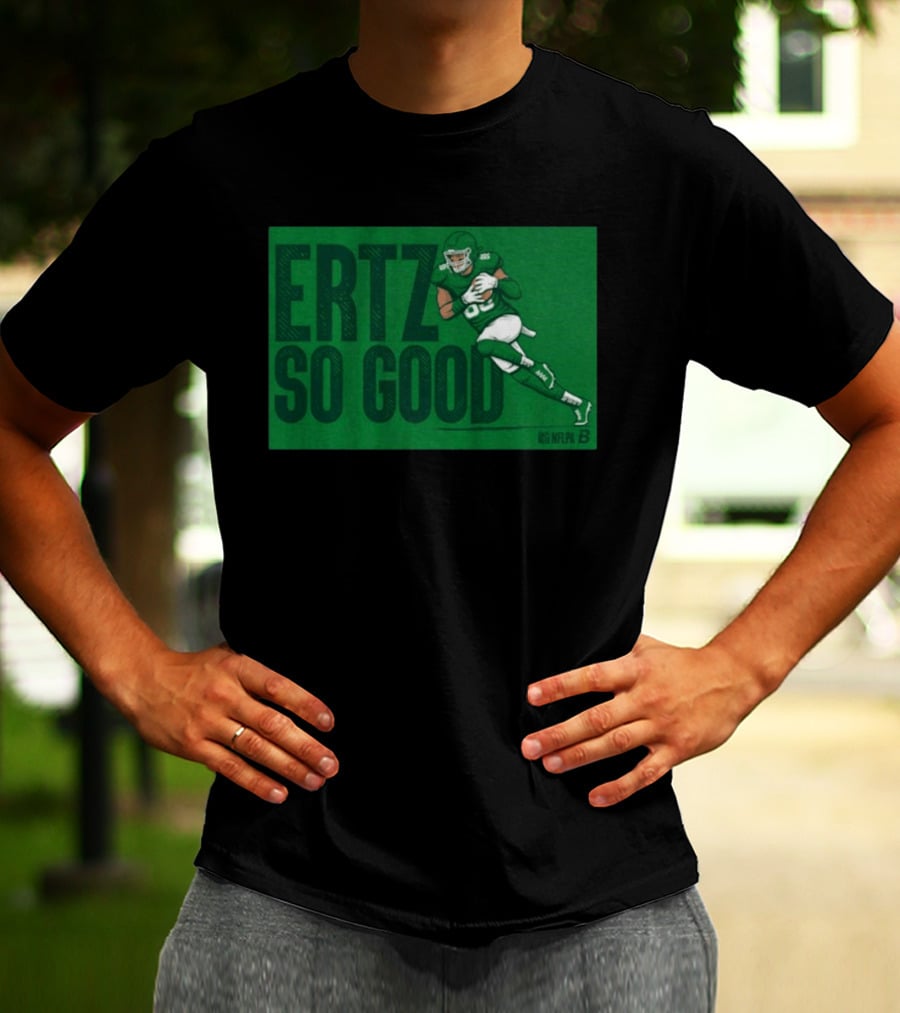 Ertz So Good NFLPA Football Philadelphia Green 86 T-Shirt