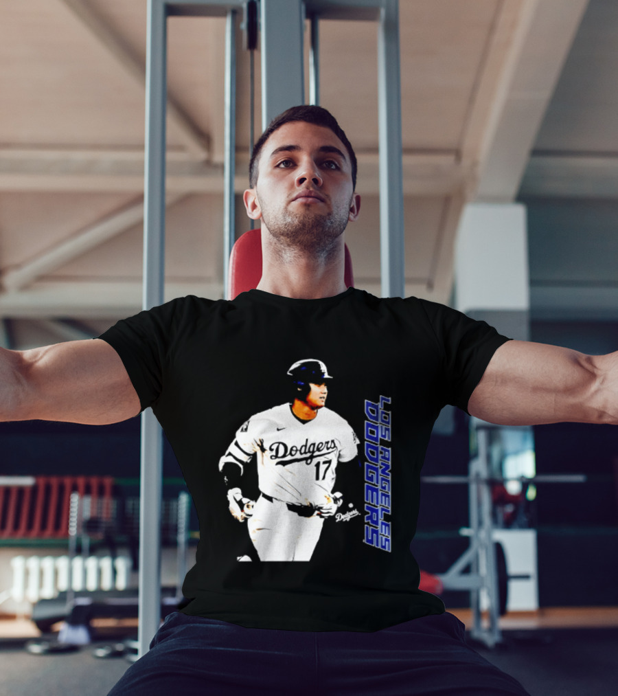 Shohei Ohtani Los Angeles Dodgers MLB Swing 17 T-Shirt