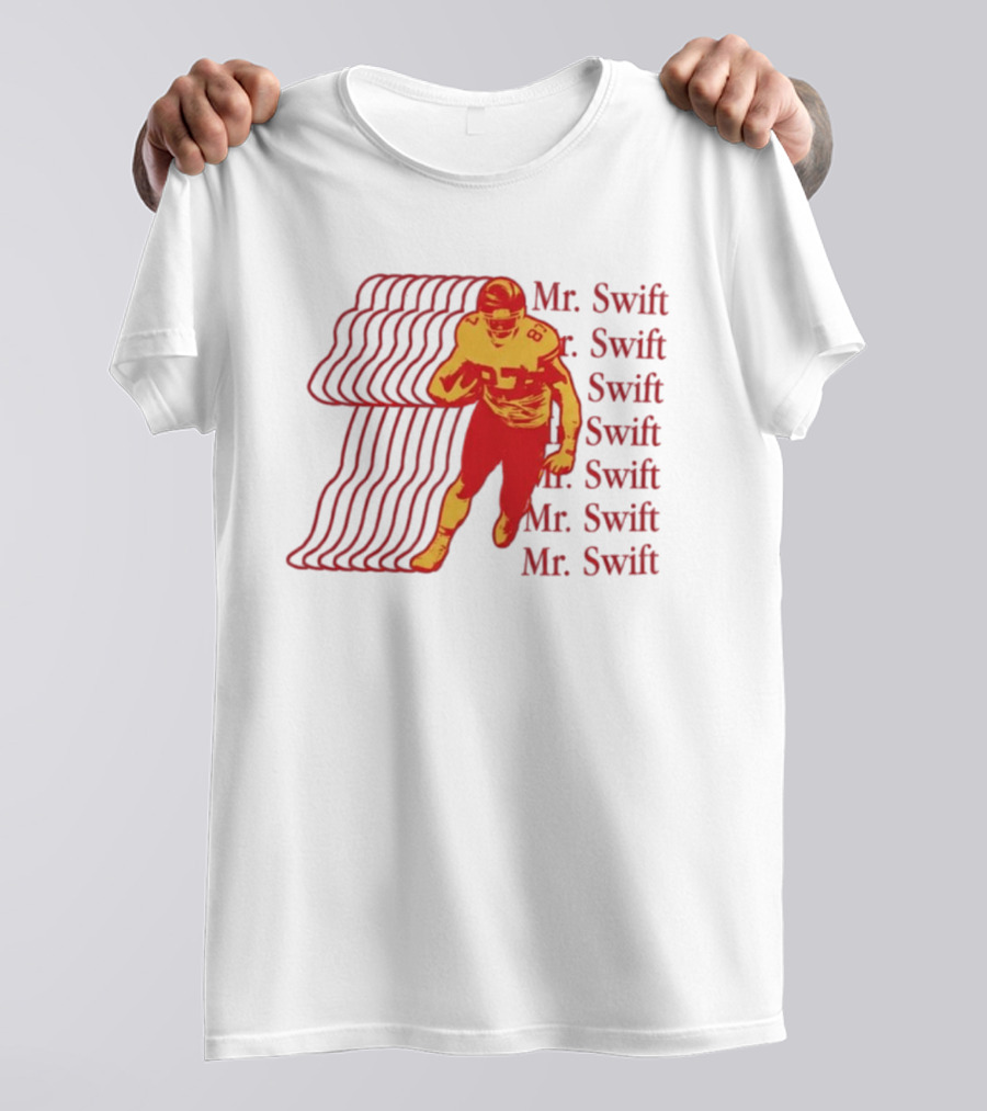 Mr. Swift 87 KC Chiefs Football 2026 T-Shirt