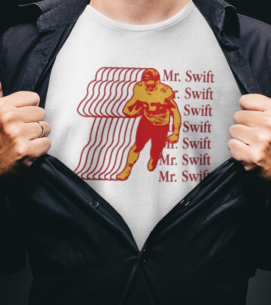 Mr. Swift 87 KC Chiefs Football 2026 T-Shirt