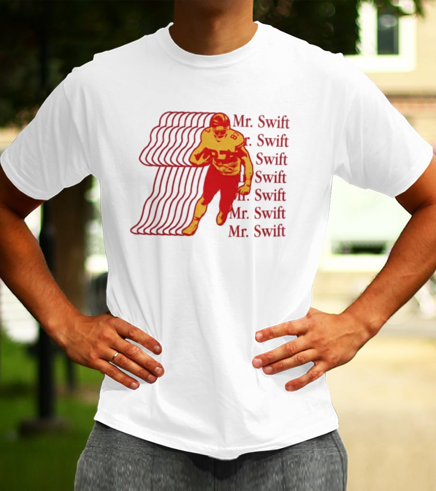 Mr. Swift 87 KC Chiefs Football 2026 T-Shirt