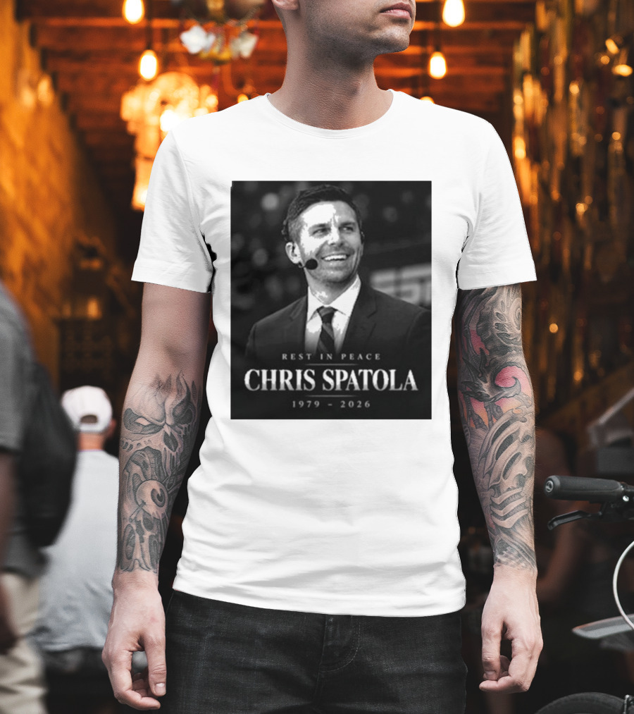 Rest In Peace Chris Spatola 1979 2026 ESPN T-Shirt