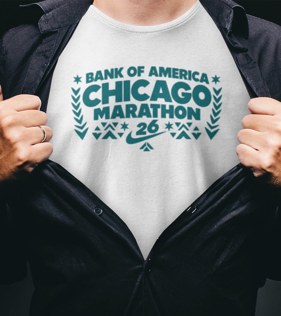 Bank Of America Chicago Marathon 26 Nike 2026 T-Shirt