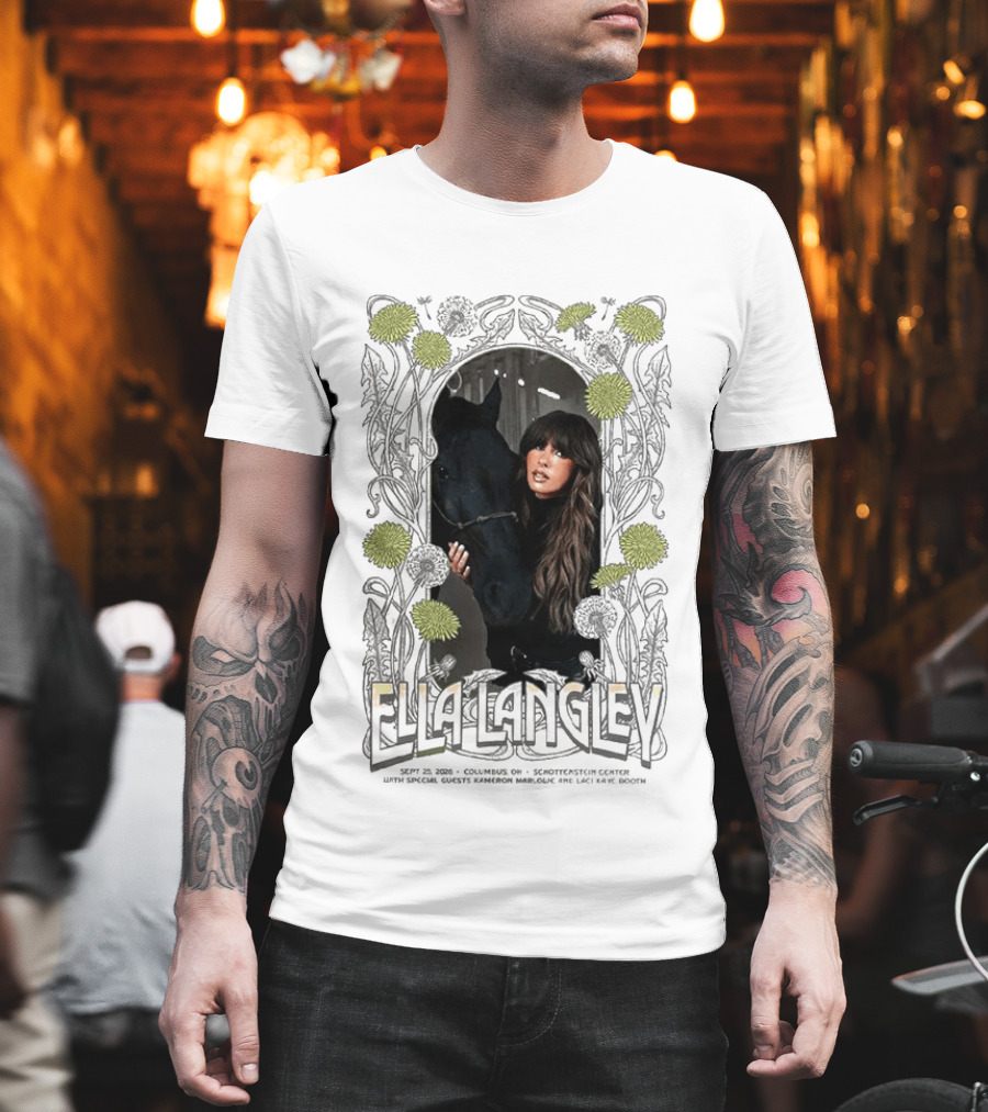 Ella Langley Columbus OH Special Guests Schottenstein Center September 25 2026 T-Shirt