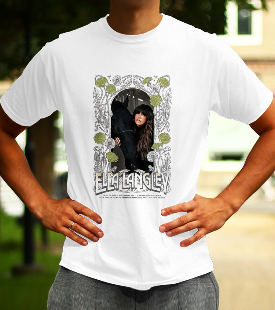 Ella Langley Columbus OH Special Guests Schottenstein Center September 25 2026 T-Shirt