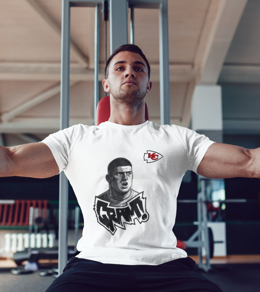 George Karlaftis GRM KC Chiefs Football Player T-Shirt
