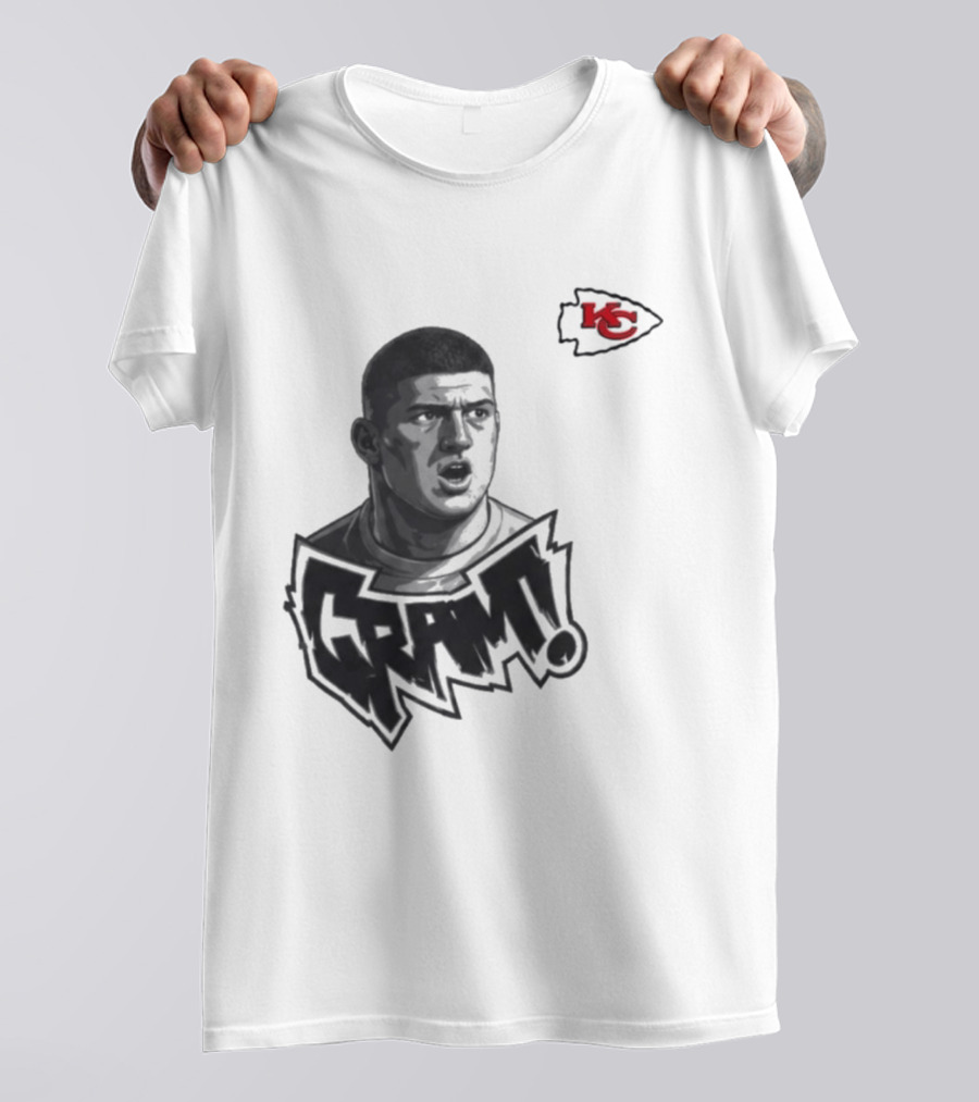 George Karlaftis GRM KC Chiefs Football Player T-Shirt