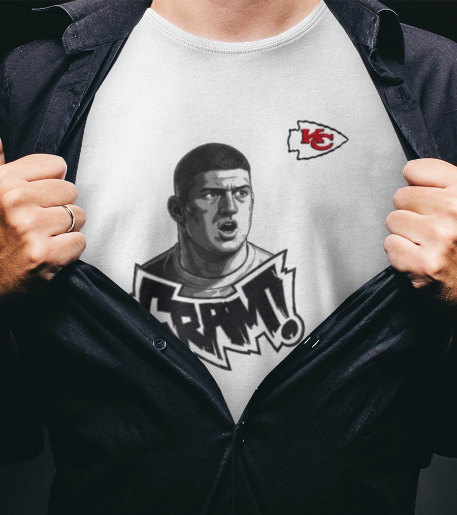 George Karlaftis GRM KC Chiefs Football Player T-Shirt