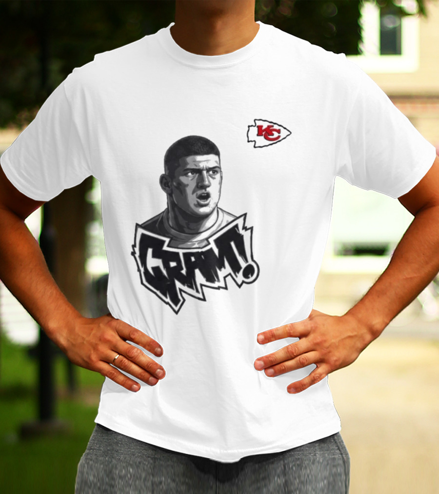 George Karlaftis GRM KC Chiefs Football Player T-Shirt