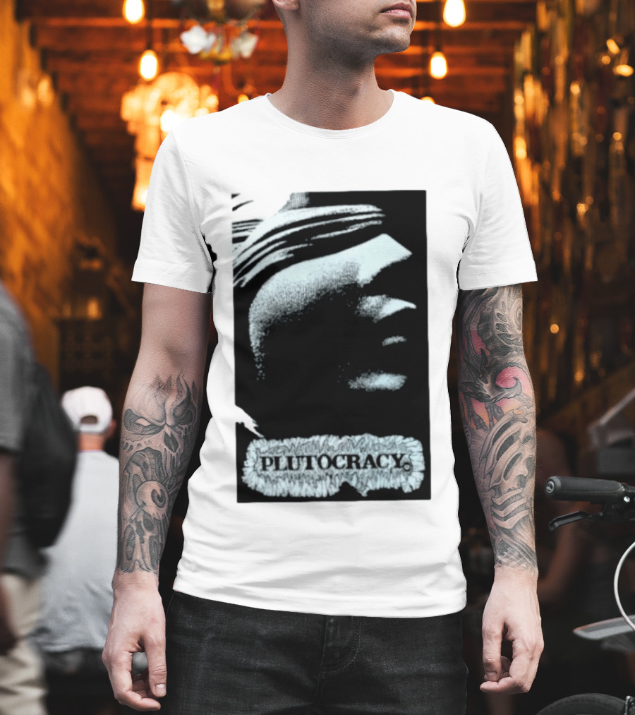 Plutocracy Anarchist Anti Capitalist Political Protest Blindfolded Justice T-Shirt
