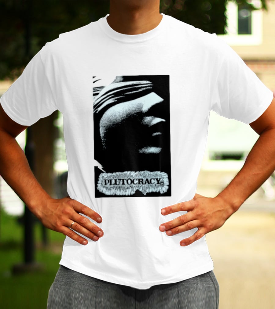 Plutocracy Anarchist Anti Capitalist Political Protest Blindfolded Justice T-Shirt