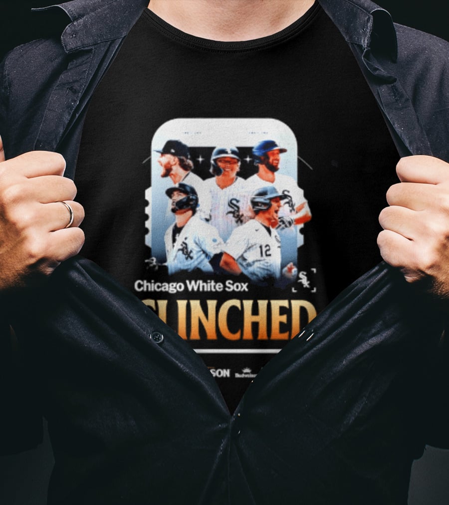 Chicago White Sox Clinched 2026 MLB Postseason Players Celebration T-Shirt