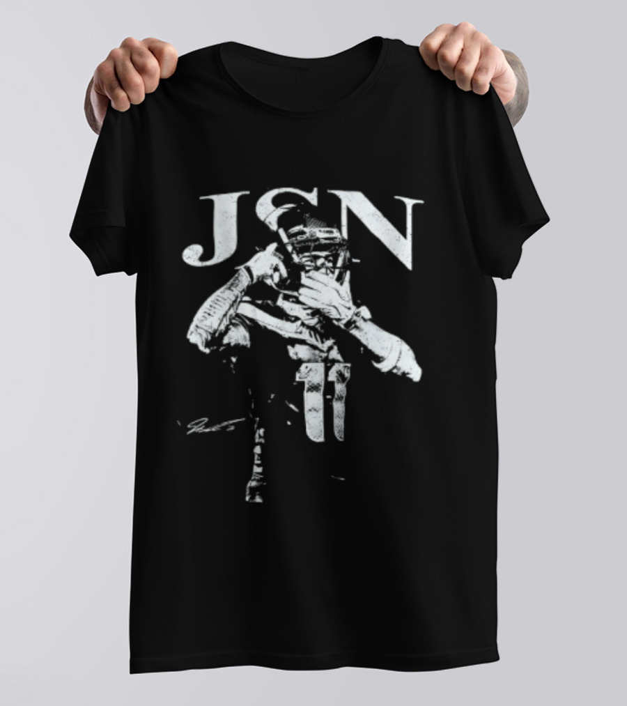 Jaxon Smith Njigba JSN Seattle Seahawks Celebration T-Shirt