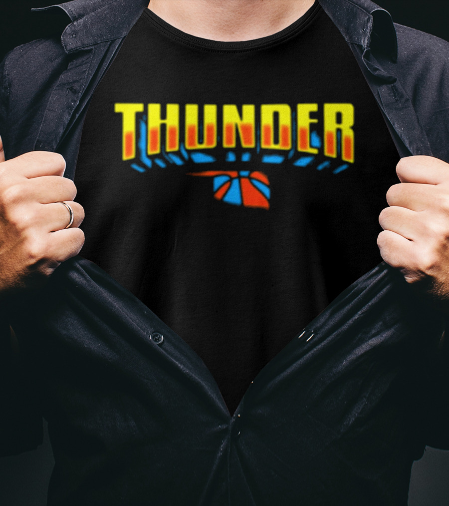 Joshua Boydston Thunder Comic Front Back T-Shirt