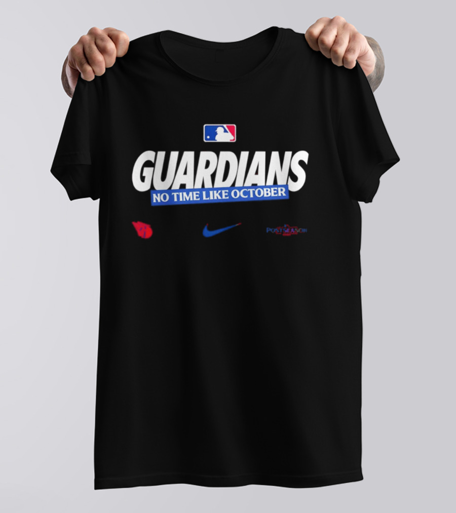 Guardians No Time Like October 2026 MLB Postseason Nike T-Shirt